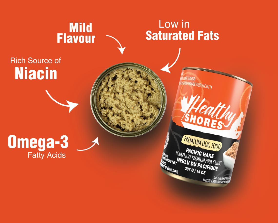 Pacific Hake for Dogs Healthy Shores