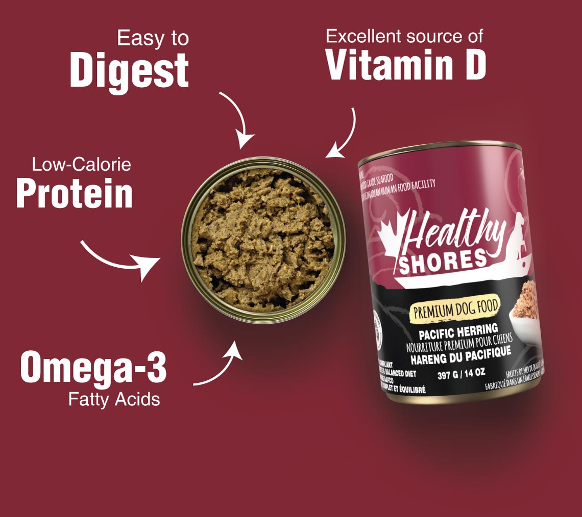 Pacific Herring for Dogs Healthy Shores